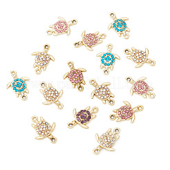 16 шт. подвески-соединители из сплава со стразами&nbsp;ALRI-TA0001-41