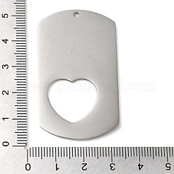 Pendenti grandi in acciaio inossidabile 304 anti-ossidazione&nbsp;STAS-K270-25B-P