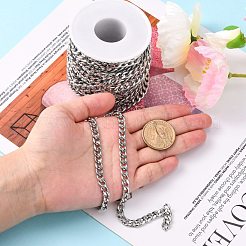 Устойчивые к потускнению кубинские звенья из нержавеющей стали 304&nbsp;CHS-G010-02P