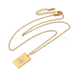 Золотые подвески-созвездия из нержавеющей стали 202&nbsp;LS-NJEW-K380-02G-07