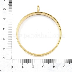 Placcatura ionica (ip) 304 ciondolo medaglione in acciaio inossidabile&nbsp;STAS-S132-16G-07