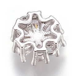 Латунные микро проложить кубических соединения циркония&nbsp;ZIRC-F087-05P-RS