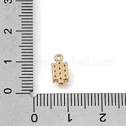 Breloques en laiton zircon cubique transparent&nbsp;CU-K001-14G
