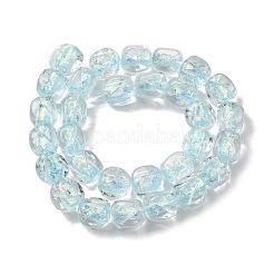 Fili di perline di lampwork in lamina fatti a mano&nbsp;FOIL-C002-01F