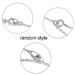 Colliers avec chaîne en 925 argent sterling&nbsp;JN736B