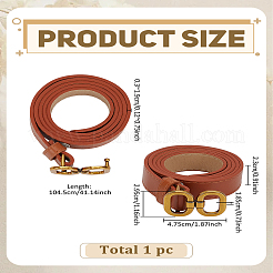 Ремни из искусственной кожи&nbsp;AJEW-WH0696-007A