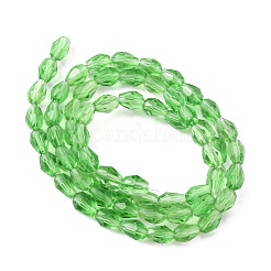 Chapelets de perles en verre&nbsp;GLAA-R024-6x4mm-6