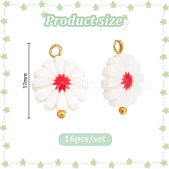 16 шт подвески из натуральных пресноводных ракушек&nbsp;PALLOY-PH01720