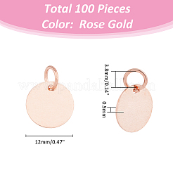 100 шт. Латунные подвески&nbsp;KK-FH0007-28B