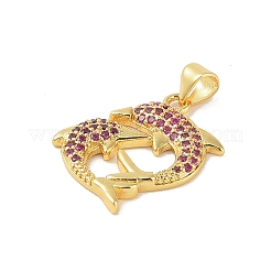 Латунные микро проложить кубического циркония подвески&nbsp;KK-E111-41G-02