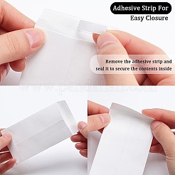 100 шт. конвертов из крафт-бумаги&nbsp;AJEW-CP0007-43A