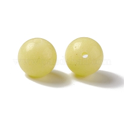 Leuchtende bonbonfarbene Glasperle&nbsp;LS-GLAA-E031-01B-08
