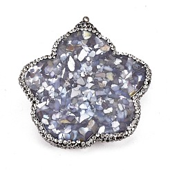 Кулоны из натуральных камней и ракушек&nbsp;G-XCP0006-14