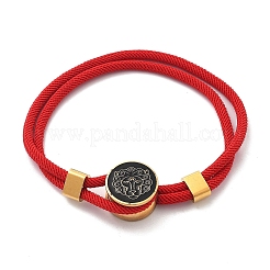Bracelets multibrins en cordons nylon constellation&nbsp;BJEW-U016-01B-10