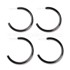 Boucles d'oreilles en céramique de zircone biocéramique hypoallergénique&nbsp;EJEW-Z023-01G