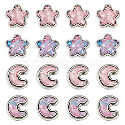 16pcs 4 Arten undurchsichtige Acrylperlen&nbsp;OACR-TA0004-25