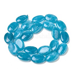 Нити бусин из натурального окрашенного малайзийского нефрита&nbsp;G-B137-A01-01E