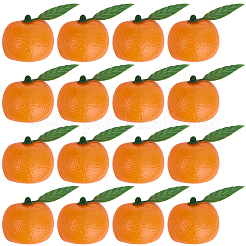 50шт пластиковая имитация оранжевой модели&nbsp;AJEW-SP0003-62