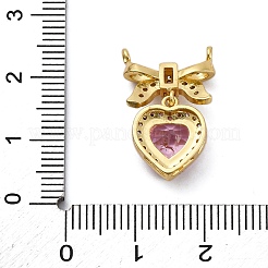 Латунные микро проложить кубического циркония подвески&nbsp;KK-V009-24G