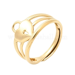 Offene Manschettenringe aus Edelstahl 304&nbsp;SA-CBA5136-01G
