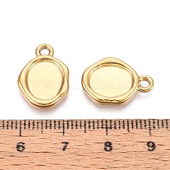 Cabochon pendenti in acciaio inossidabile 304&nbsp;X-STAS-T067-11G
