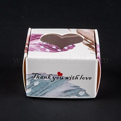 Confezione regalo di carta kraft creativa pieghevole rettangolare&nbsp;CON-B002-05A-01