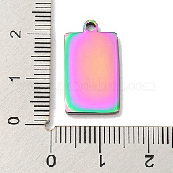 Pendentifs en acier inoxydable 304 avec placage ionique (IP)&nbsp;STAS-D025-06M-02