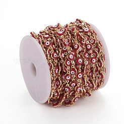 Catene a maglie in ottone fatte a mano&nbsp;CHC-D026-08A-G