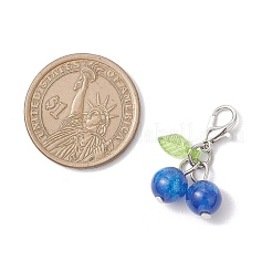 Имитация кошачьего глаза из смолы и акрила подвесные украшения&nbsp;HJEW-JM03888-02