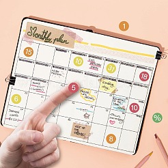 5 лист наклеек из ПВХ-бумаги&nbsp;STIC-WH20031-004