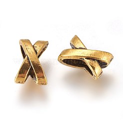Tibetischen Stil Slide-on Charms&nbsp;GAB5339Y