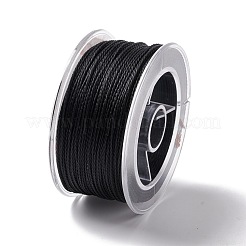 Cordon rond en polyester ciré&nbsp;YC-C001-01A-01