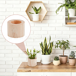 Kerzenständer aus Massivholz&nbsp;DIY-WH0899-594