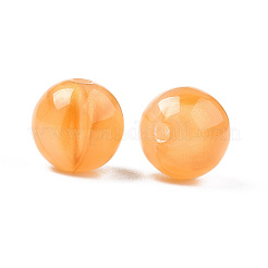 Непрозрачные акриловые бусины&nbsp;MACR-N009-014A-03