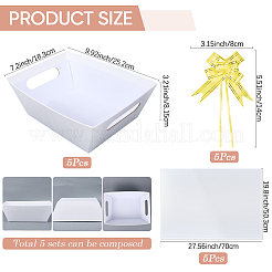 Набор подарочных корзин из картона&nbsp;CON-WH20013-01A-08