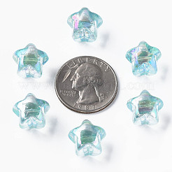 Boutons acryliques transparents 1 trou&nbsp;MACR-S373-129-C07