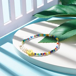 Braccialetti elasticizzati con perline&nbsp;BJEW-JB07521-01