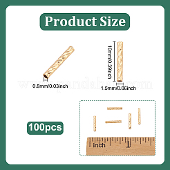 100 шт. Латунные бусины&nbsp;KK-UN0005-19