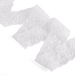 15 Yards Polyesterband mit Blumenmusterstickerei&nbsp;OCOR-TA0003-46