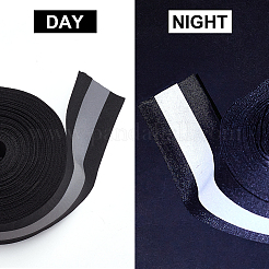 25м плоские светоотражающие полиэстеровые ленты&nbsp;OCOR-BC0006-17C