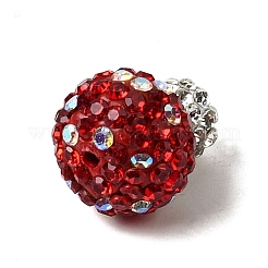 Ручной полимерной глины шариков Rhinestone&nbsp;CLAY-Z005-01B