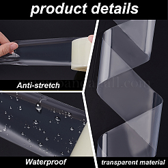 Прозрачная защитная пленка ПВХ лента для часов ювелирных изделий&nbsp;DIY-WH0750-102A