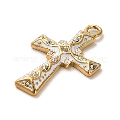 Pendenti in acciaio inossidabile 304 placcato oro 18k&nbsp;STAS-M331-02A-G