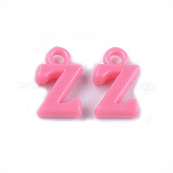 Pendentifs acryliques opaques&nbsp;X-MACR-S296-95