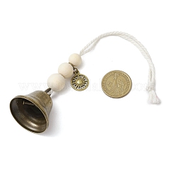 Ornamenti appesi a forma di campana di ferro&nbsp;HJEW-JM02523-04
