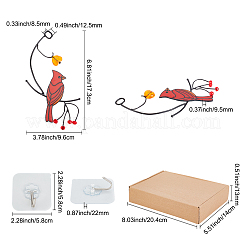 1 комплект подвесных украшений из эмалевого сплава&nbsp;HJEW-CN0001-13