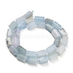 Natürliche Aquamarin Perlen Stränge&nbsp;GG-CBA7621-A01-01