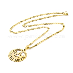 Ожерелья из нержавеющей стали 304 с эмалью&nbsp;NJEW-Q338-10G