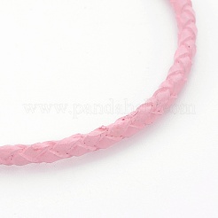 Création de bracelet tressée en cuir&nbsp;MAK-L018-04B