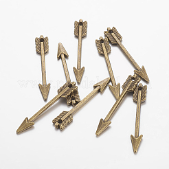 Тибетский стиль сплава цинка со стрелками подвески&nbsp;LS-TIBEP-M002-102-NR